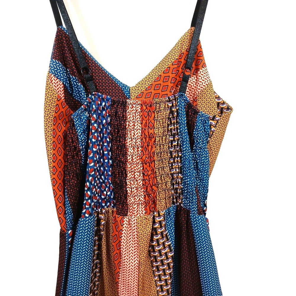 Women's Gora del Pero Geometric Print Jumpsuit Size 2 Made in Italy NWOT - Picture 3 of 8